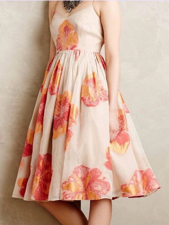 Tracy Reese Dresses & Skirts - Tracy Reese Blazing Hibiscus Dress Colorful Balletcore Party Artsy Designer Sz 4